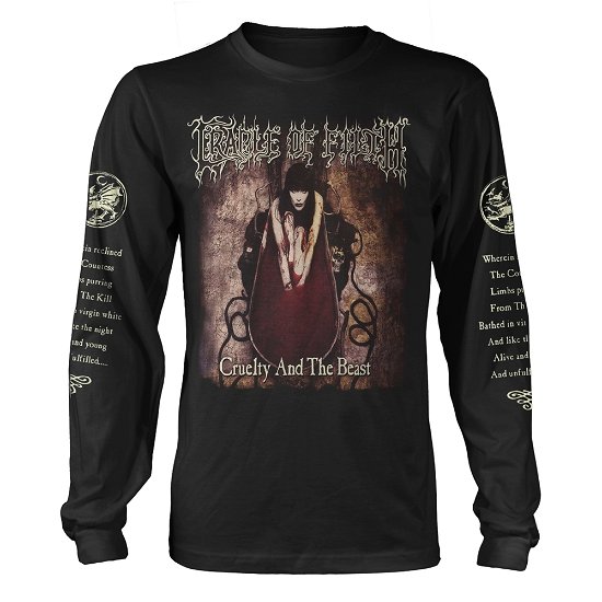 Cover for Cradle of Filth · Cruelty and the Beast (Trøje) [size XXL] [Black edition] (2018)