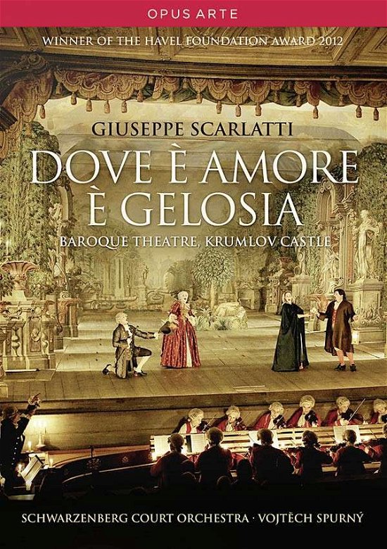 Cover for A. Scarlatti · Dove E Amore E Gelosia (MDVD) (2013)