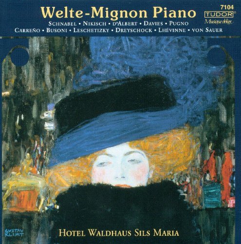 Cover for Welte-mignon Piano Hotel Waldhaus Sils-maria / Var (CD) (2005)