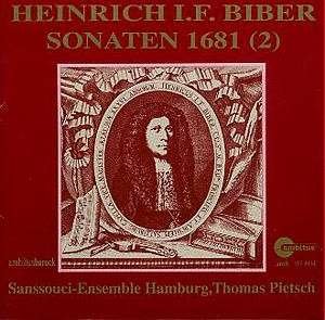 Cover for H.I.F. Von Biber · Sonaten 1681 Vol.2 (CD) (1994)