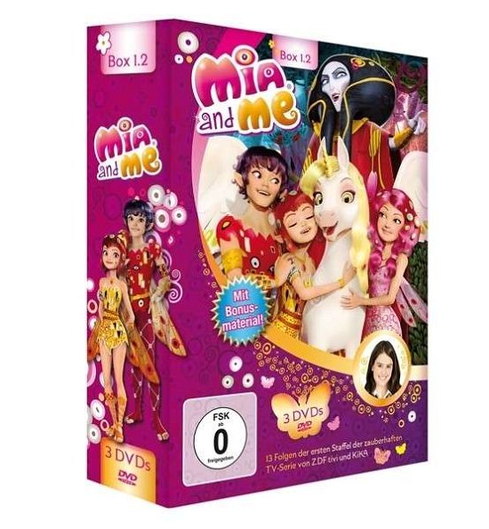 Cover for Mia and Me · Mia and Me Box.1.2,3DVD.0209504PNN (Buch) (2014)