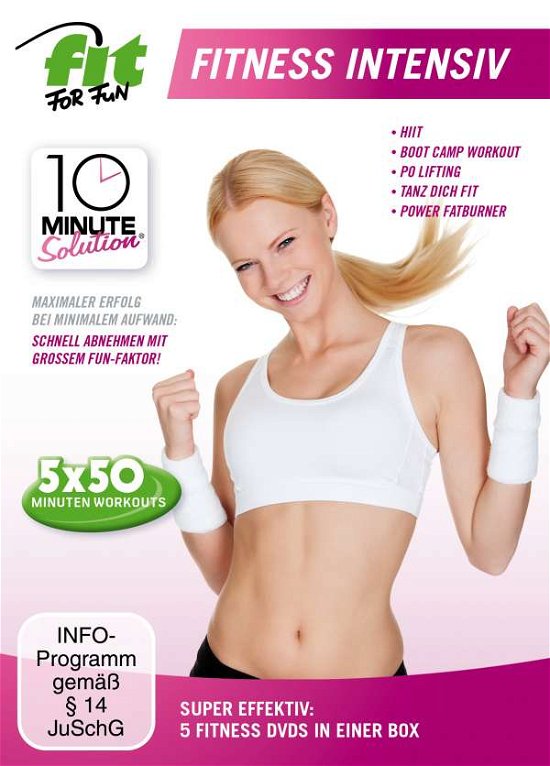 Cover for 10 Minute Solution · Fitness Intensiv  (5Dvd) [Edizione: Germania] (DVD) (2016)