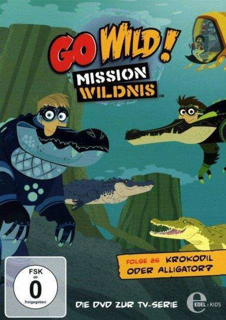 Cover for Go Wild!-mission Wildnis · (26)dvd Z.tv-serie-krokodil Oder Alligator? (DVD) (2018)