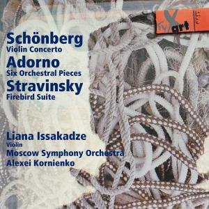 Issakadze Plays Schoenberg Adorno & Stravinsky - Schoenberg / Issakadze / Moscow Sym Orch - Musik - TYXART - 4250702800040 - 26. februar 2013