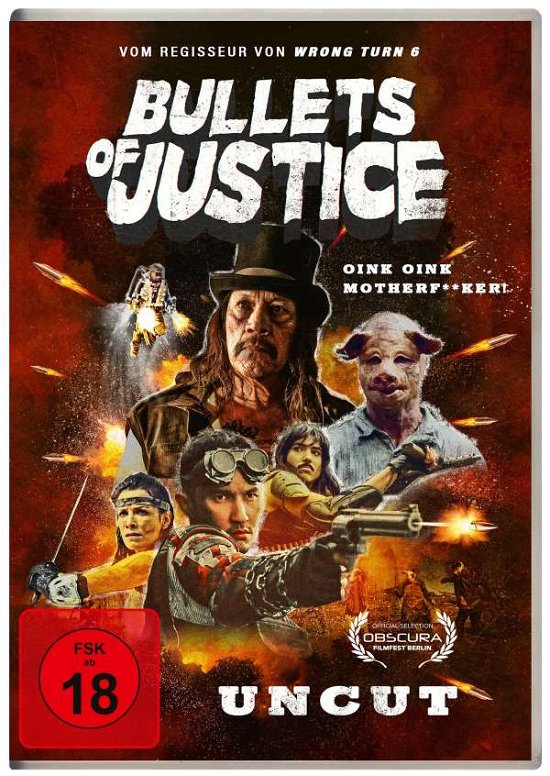 Cover for Valeri Milev · Bullets of Justice (Uncut) (DVD) (2021)