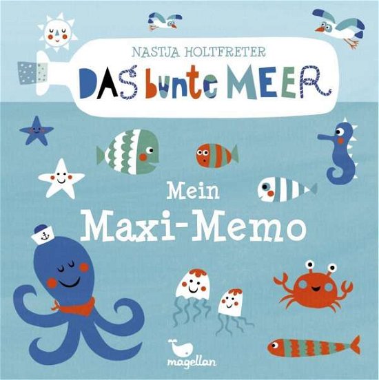 Cover for Nastja Holtfreter · Das bunte Meer - Mein Maxi Mem (Leketøy)