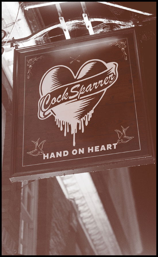 Cover for Cock Sparrer · Hand on Heart - Cassette Editi (Kaseta) [Collectors edition] (2024)