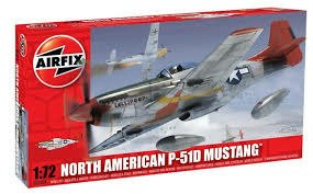 Cover for Airfix · 1:72 North American P-51D Mustang (Leketøy)