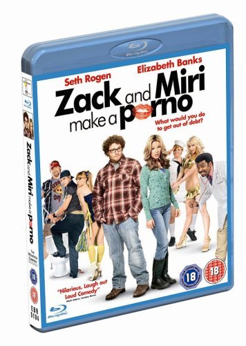 Cover for Entertainment in Video · Zack And Miri Make A Porno (Blu-ray) (2009)