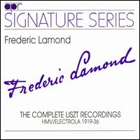 Frederic Lamondliszt Records - Various Artists - Music - APR - 5024709155040 - 2001