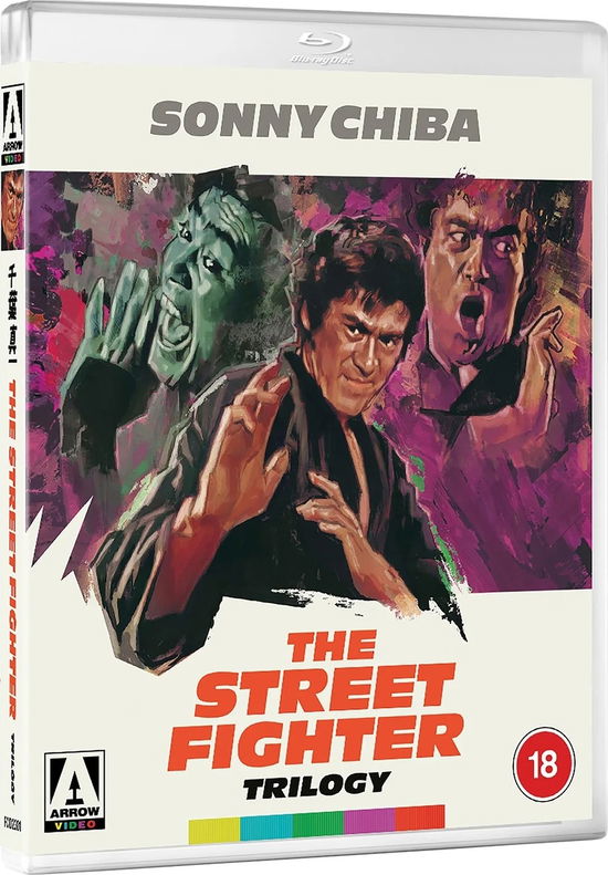 Cover for The Street Fighter Trilogy BD · The Street Fighter Trilogy (Blu-ray) (2024)