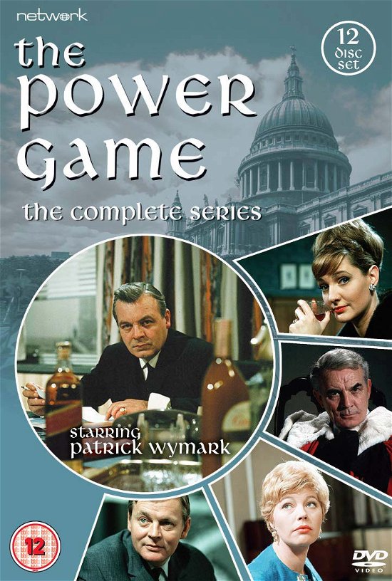 Cover for The Power Game the Complete Series · The Power Game - The Complete Series (DVD) [Repackaged] (2020)