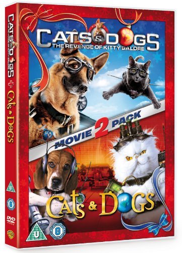 Cover for Cats and Dogs / Cats and Dogs: · Cats and Dogs / Cats and Dogs 2 - The Revenge Of Kitty Galore (DVD) (2010)