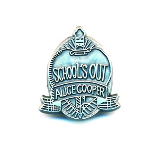 Alice Cooper Pin Badge: School's Out - Alice Cooper - Merchandise - Unlicensed - 5055295300040 - December 10, 2014