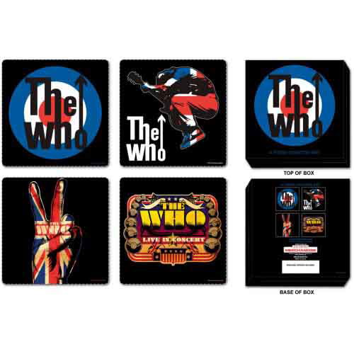 The Who Coaster Set: Mixed - The Who - Gadżety - ROCK OFF - 5055295313040 - 23 stycznia 2012