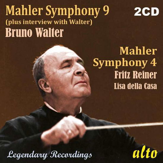 Gustav Mahler - Symphony No. 9 / Symphony No. 4 - Gustav Mahler / Bruno Walter - Musique - ALTO - 5055354416040 - 14 décembre 2018