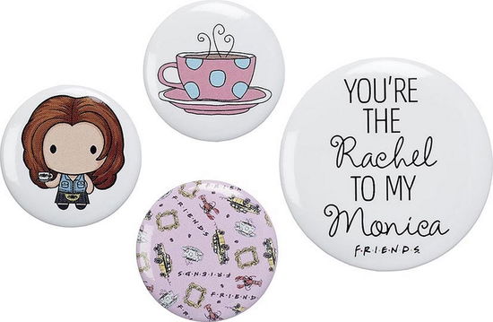 Cover for Friends · Rachel Button Badge Set (Leketøy)