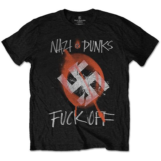 Dead Kennedys Unisex T-Shirt: Nazi Punks - Dead Kennedys - Mercancía - Easy partners - 5055979938040 - 