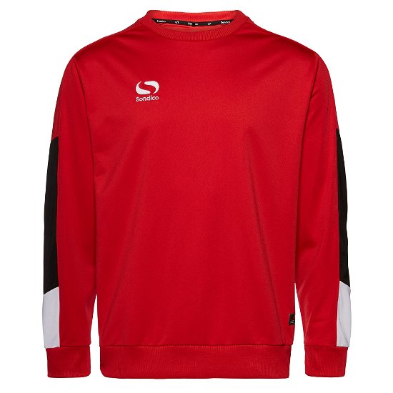 Sondico Venata Crew Sweatshirt  Adult Large RedWhiteBlk Sportswear - Sondico Venata Crew Sweatshirt  Adult Large RedWhiteBlk Sportswear - Merchandise - Creative Distribution - 5056122515040 - 