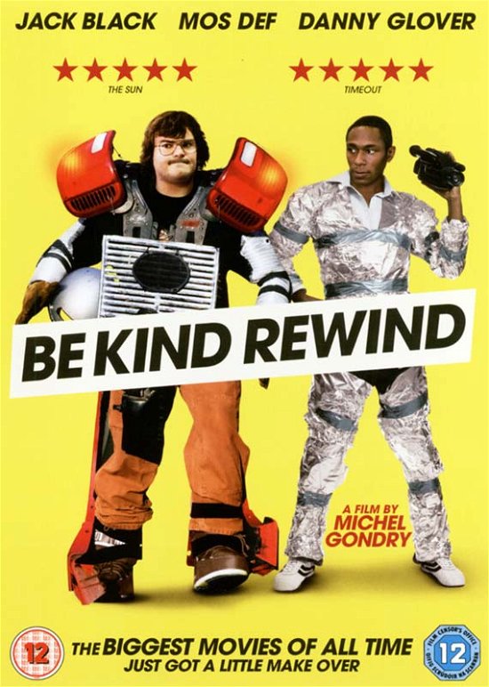 Cover for Be Kind Rewind DVD · Be Kind Rewind (DVD) (2008)