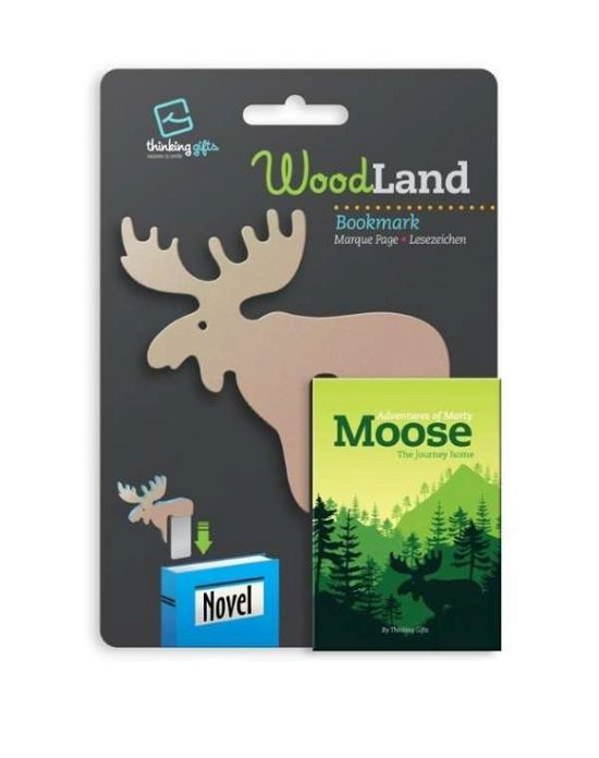 Cover for Woodland Lesezeichen Moose · Woodland Animal Bookmark Moose (MERCH) (2019)