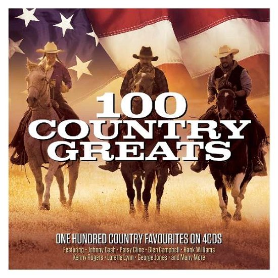Cover for 100 Country Greats / Various (CD) (2017)