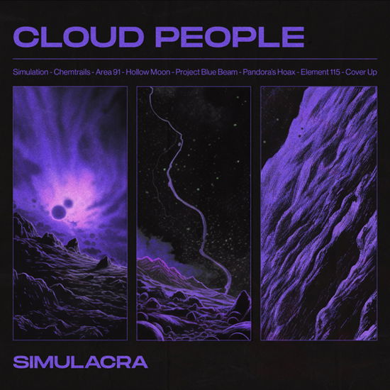 Cover for Cloud People · Simulacra (LP) (2024)