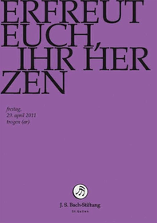 Cover for J.S. Bach-Stiftung / Lutz,Rudolf · Erfreut Euch,Ihr Herzen (DVD) (2014)