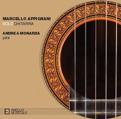 Cover for Andrea Monarda · Marcello Appignani: Solochitarra (CD) (2017)