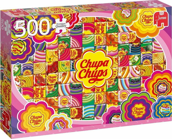 Chupa Chups Colourful 500pcs - Premium Collection Puzzel - Bordspel - Jumbo - 8710126188040 - 