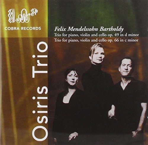 Cover for Osiris Trio · Felix Mendelssohn: Bartholdy 1809-1 (CD) (2002)