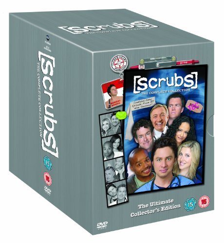 Scrubs - Seasons 1-9 - Season 1-9 - Dk Texter - Elokuva - BUENA VISTA - 8717418327040 - maanantai 12. maaliskuuta 2012