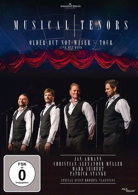 Cover for Musical Tenors · Musical Tenors; Older But Not Wiser-Tour (DVD) (2019)