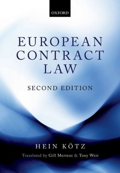 Cover for Hein Kotz · European Contract Law (Hardcover Book) [2 Revised edition] (2017)