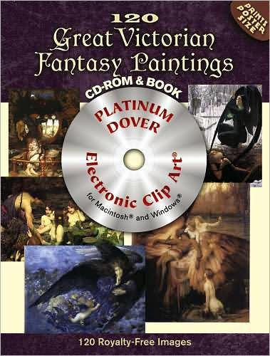 Cover for Jeff A. Menges · 120 Great Victorian Fantasy Paintings - Dover Electronic Clip Art (Lydbok (CD)) [Unabridged edition] (2009)