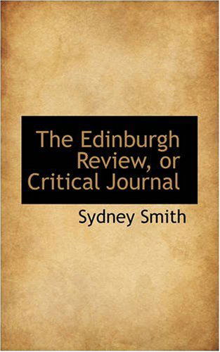 Cover for Sydney Smith · The Edinburgh Review, or Critical Journal (Paperback Book) (2008)