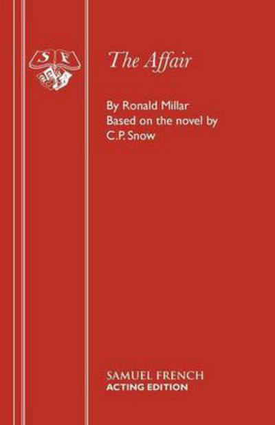 Cover for Ronald Millar · The Affair: Play - Acting Edition (Pocketbok) (2016)
