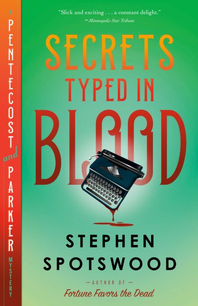 Cover for Stephen Spotswood · Secrets Typed in Blood (Book) (2023)