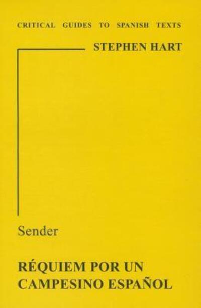 Sender - Stephen Hart - Books - Grant & Cutler Ltd - 9780729303040 - December 1, 1990