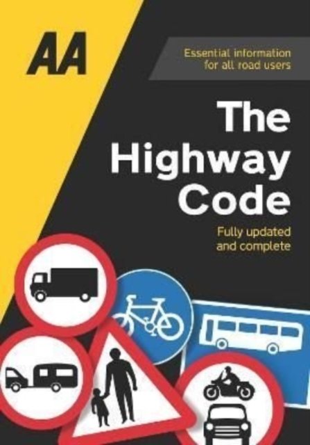 Cover for AA Publishing AA Media Group Ltd · The Highway Code - AA Driving Test Series (Paperback Bog) [3 New edition] (2022)