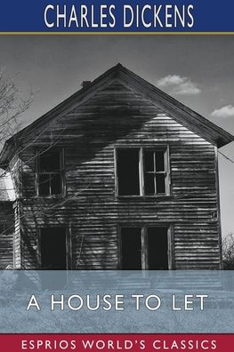 Cover for A House to Let (Esprios Classics) (Paperback Book) (2024)