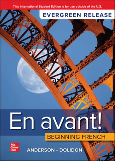 Cover for Bruce Anderson · En avant! Beginning French: 2024 Release ISE (Paperback Book) (2024)