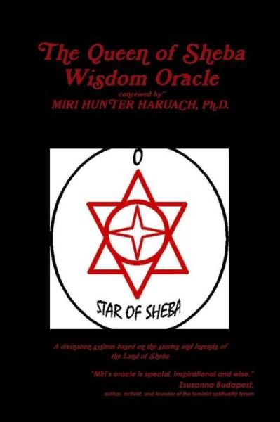Cover for Miri Hunter Haruach · The Queen of Sheba Wisdom Oracle (Paperback Book) (2014)