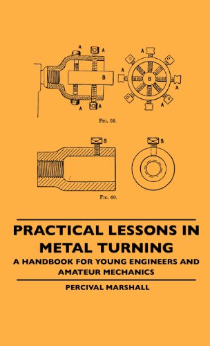 Cover for Percival Marshall · Practical Lessons in Metal Turning - a Handbook for Young Engineers and Amateur Mechanics (Inbunden Bok) (2010)