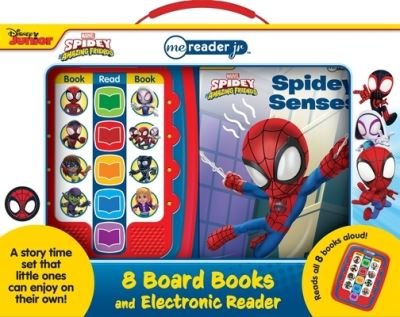 Cover for PI Kids · Marvel Spidey and His Amazing Friends: Me Reader Jr 8 Board Books and Electronic Reader Sound Book Set (Book) (2022)