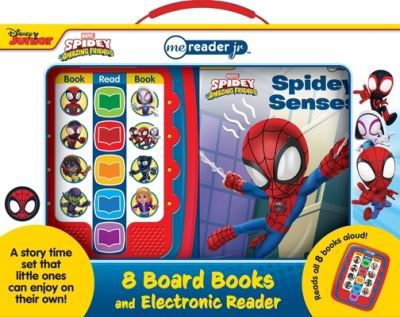 Cover for PI Kids · Marvel Spidey and His Amazing Friends: Me Reader Jr 8 Board Books and Electronic Reader Sound Book Set (Bok) (2022)