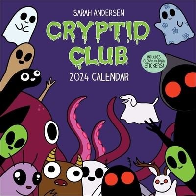 Cryptid Club 2024 Wall Calendar - Sarah Andersen - Merchandise - Andrews McMeel Publishing - 9781524880040 - June 13, 2023