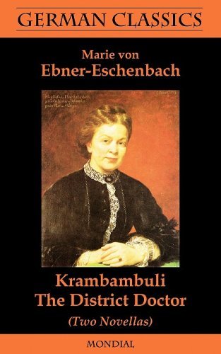 Cover for Marie Von Ebner-eschenbach · Krambambuli. the District Doctor (Two Novellas. German Classics) (Paperback Book) (2008)