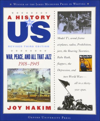 Cover for Joy Hakim · War, Peace, and All That Jazz, 1918-1945 (Hardcover Book) (2007)