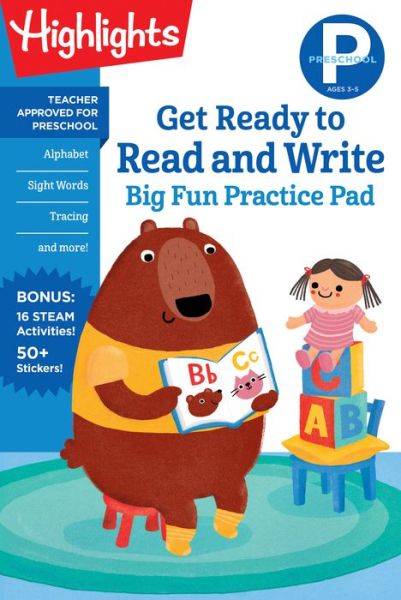 Preschool Get Ready to Read and Write Big Fun Practice Pad - Highlights Big Fun Practice Pads - Highlights Learning - Książki - Astra Publishing House - 9781684379040 - 7 kwietnia 2020